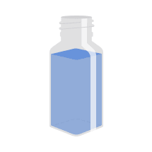 French Square Bottles