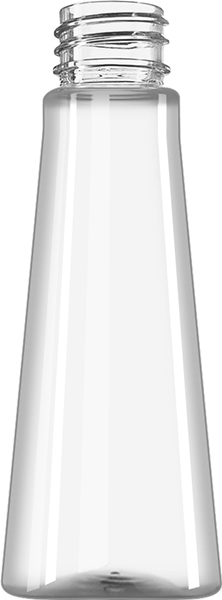50ML CLEAR PET CONICA ROUND - 20-410 NECK