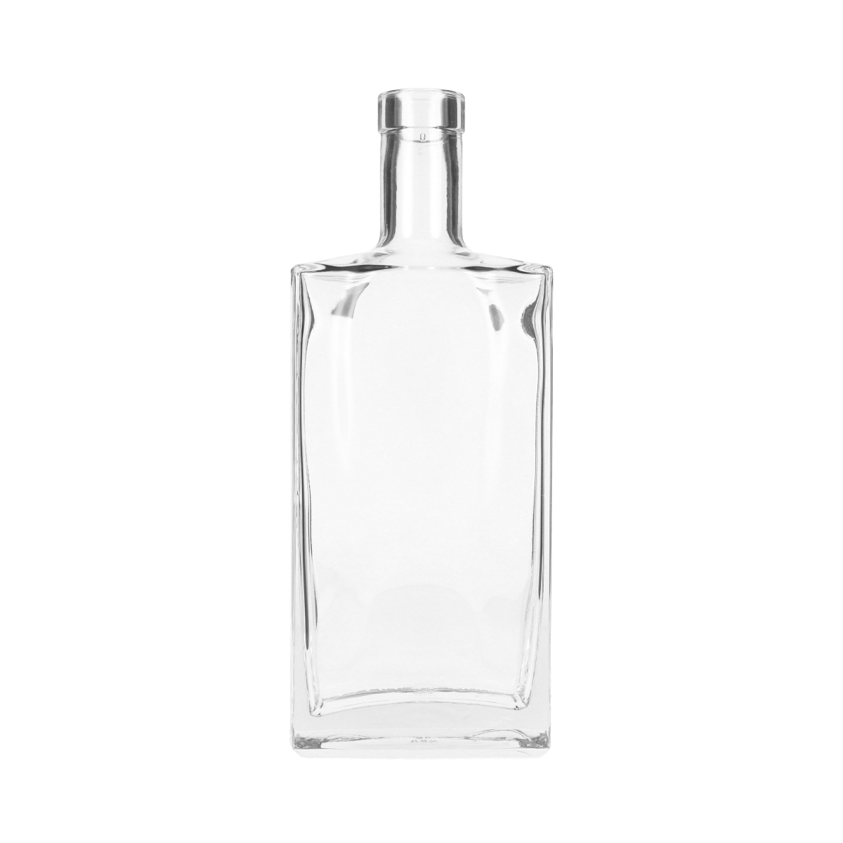 750ML FLINT GLASS MICHIGAN SPIRITS BAR TOP - 21.5MM NECK