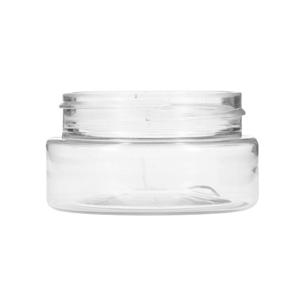 50ML CLEAR PET TARRO JAR ROUND - 58-400 NECK