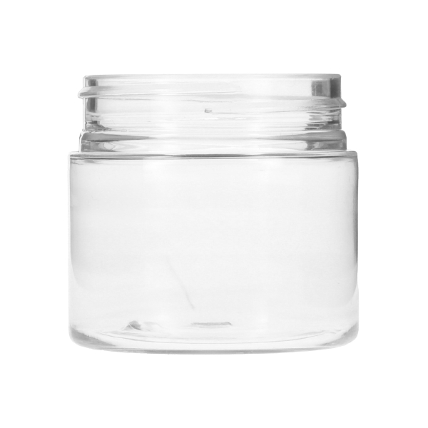 100ML CLEAR PET TARRO JAR ROUND - 58-400 NECK