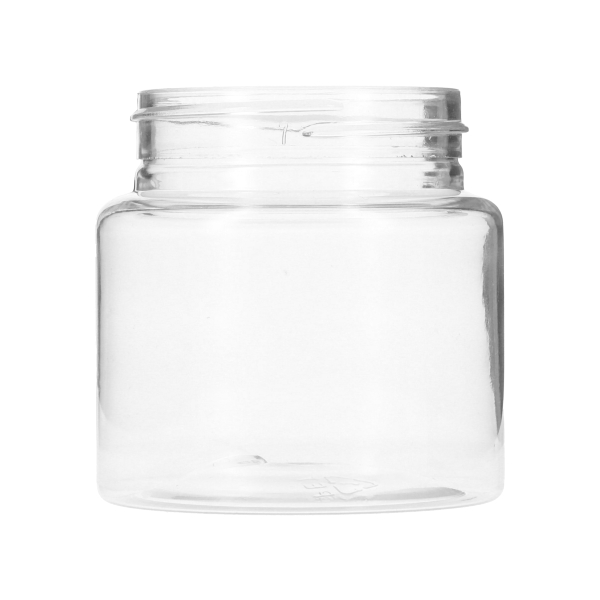 150ML CLEAR PET TARRO JAR ROUND - 58-400 NECK