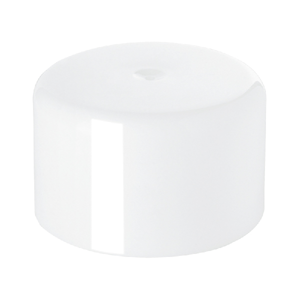 28-410 WHITE SMOOTH SIDE / SMOOTH TOP PP BAJA CAP