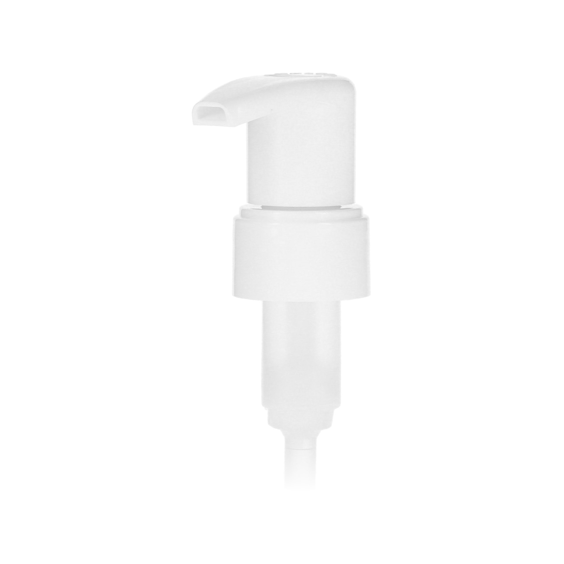 28-410 WHITE SMOOTH SIDE PP HIFLOW E-COMMERCE LOTION PUMP 4CC OUTPUT