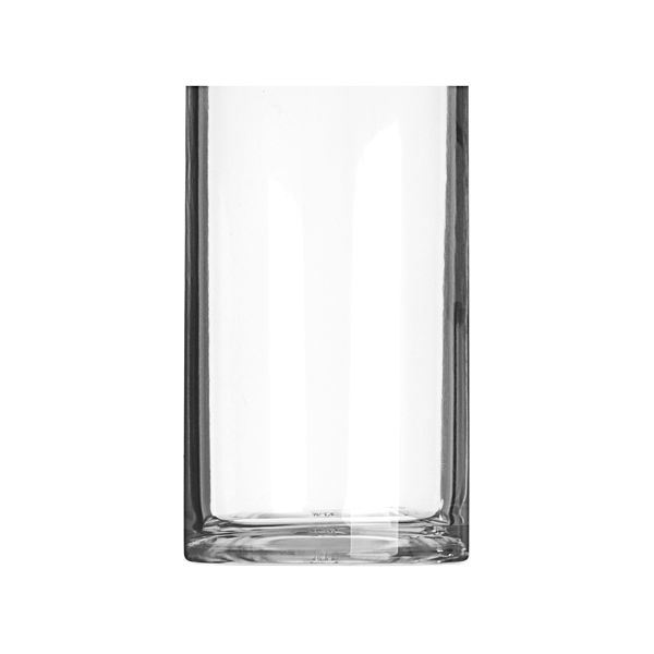 250ML CLEAR PET HEAVY FOOT CYLINDER BOTTLE - 24-410 NECK-detail image