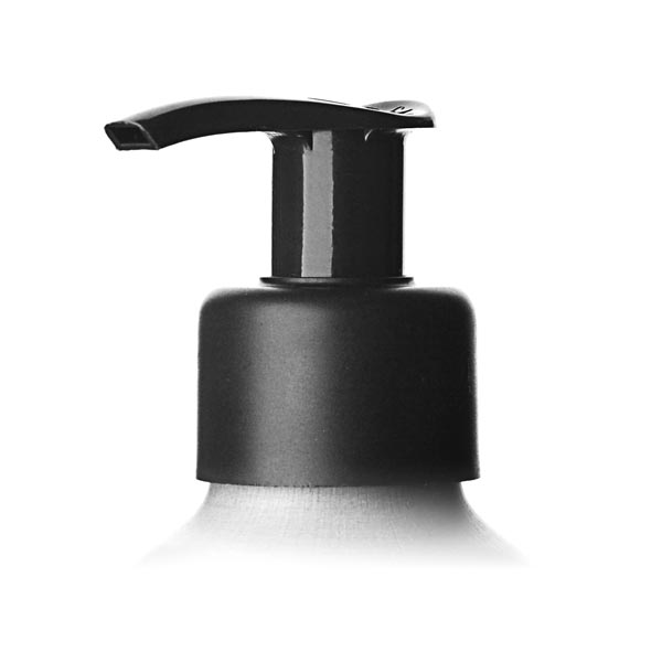 28-400 BLACK PP MATTE FROST GSA E-COMMERCE PCR-BASED LOTION PUMP WITH 1.2CC OUTPUT 4.6MM X 2MM ORIFICE-detail image