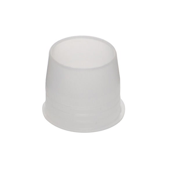 20MM NATURAL LDPE ORIFICE REDUCER FRICTION FIT RIB NON STANDARD - 0.060 ORIFICE-detail image