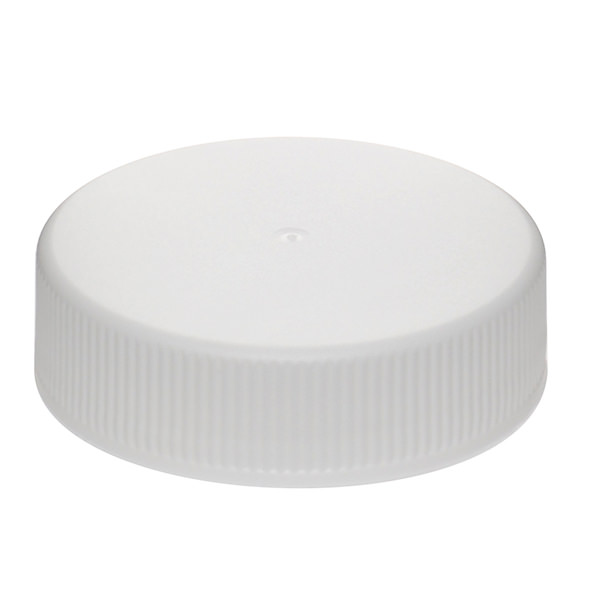 38-400 WHITE SHALLOW FLAT SEAL FINE RIB / MATTE TOP PP