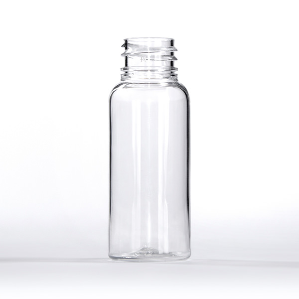 30ML CLEAR SONATA ROUND PET PLASTIC BOTTLE - 20-410 NECK
