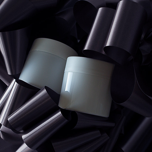 70-400 WHITE SMOOTH SIDE / SMOOTH TOP PP TALL FROSTED FINISH CAP-detail image