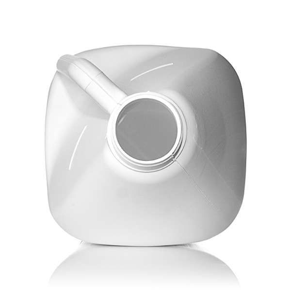 4L WHITE HDPE NG REGULAR SQUARE - 38-400 NECK-detail image