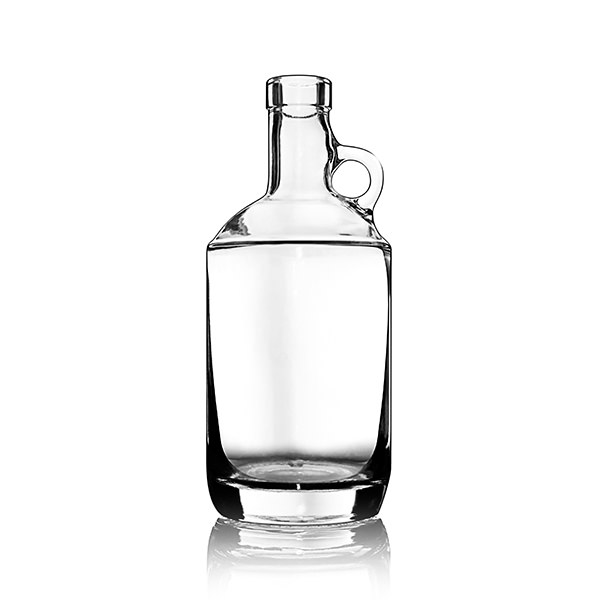 750 ML FLINT GLASS MOONSHINE JUG BAR TOP - 21.5MM NECK