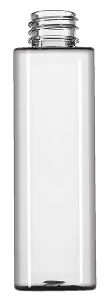 60ML CLEAR LISA PET PLASTIC BOTTLE - 20-410 NECK