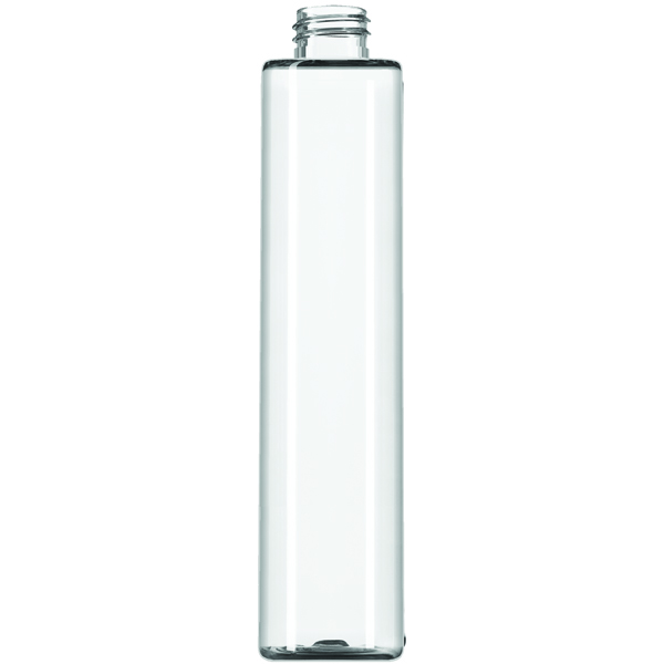 500ML CLEAR TUBO PET PLASTIC BOTTLE - 28-410 NECK