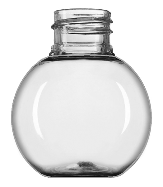 40ML CLEAR ESFERITA PET PLASTIC BOTTLE - 20-410 NECK