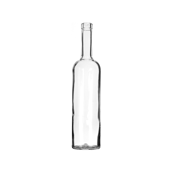 750ML FLINT CALIFORNIA BAR TOP ROUND GLASS BOTTLE - 18.5MM NECK