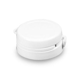 33MM WHITE LDPE DISPENSING J-CAP LINERLESS PLUG SEAL - 0.87" ORIFICE