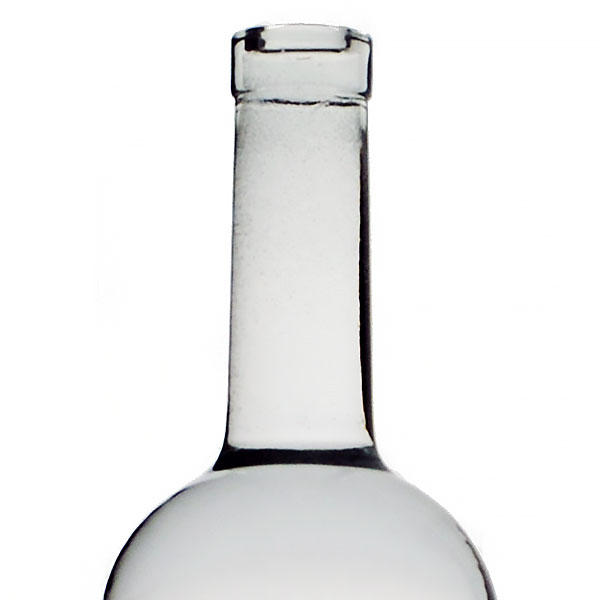 1 LITER FLINT GLASS CALIFORNIA SPIRITS BOTTLE BAR TOP - 18.5MM NECK-detail image