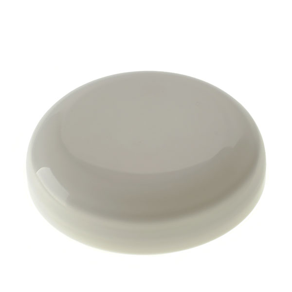70-400 WHITE SMOOTH SIDE / SMOOTH TOP PP DOME STYLE