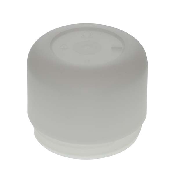 4OZ FROSTED PP/PP DOUBLE WALL ROUND BASE WITH 70MM NECK DIAMETER-detail image