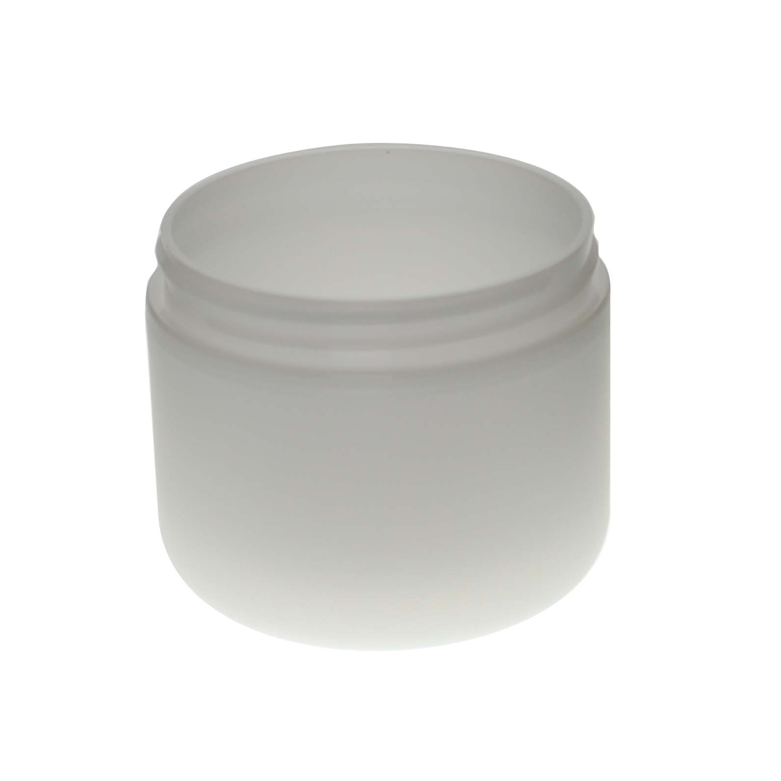 4OZ FROSTED PP/PP DOUBLE WALL ROUND BASE WITH 70MM NECK DIAMETER