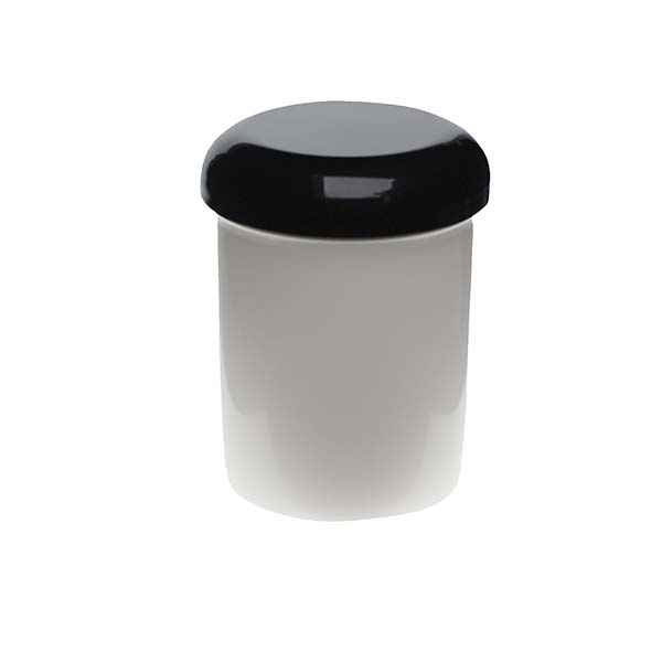8OZ WHITE PP SINGLE WALL JAR ROUND BASE WITH 70MM NECK DIAMETER-detail image