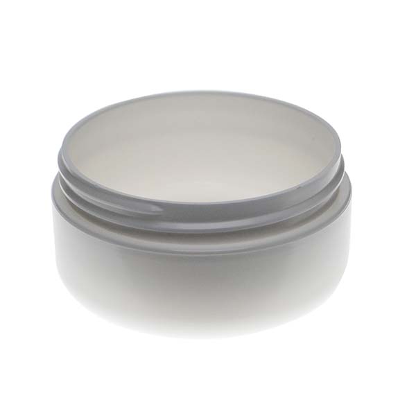  2OZ WHITE PP/PP ROUND BASE DOUBLE WALL JAR ROUND WITH 70MM NECK DIAMETER-detail image