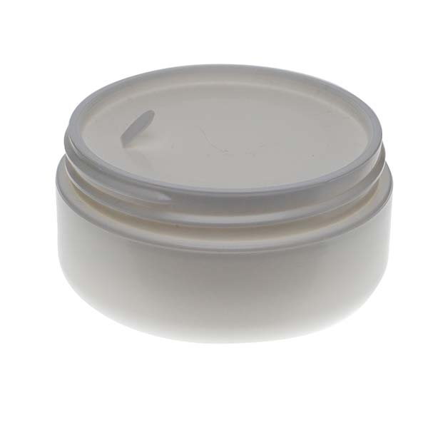  2OZ WHITE PP/PP ROUND BASE DOUBLE WALL JAR ROUND WITH 70MM NECK DIAMETER-detail image