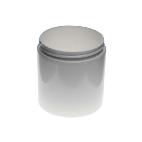 6OZ WHITE PP/PP STRAIGHT BASE DOUBLE WALL JAR WITH 70-400 NECK FINISH-detail image