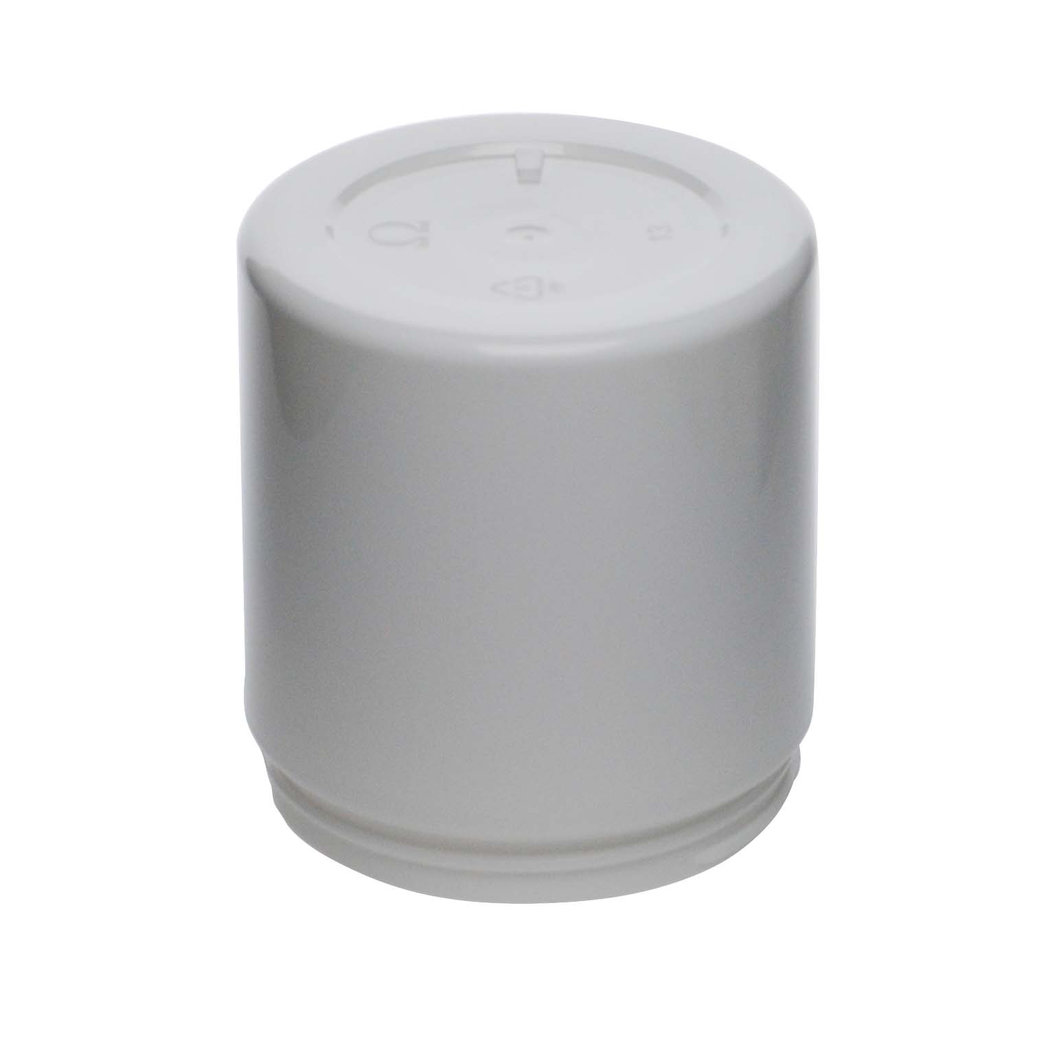 6OZ WHITE PP/PP STRAIGHT BASE DOUBLE WALL JAR WITH 70-400 NECK FINISH-detail image