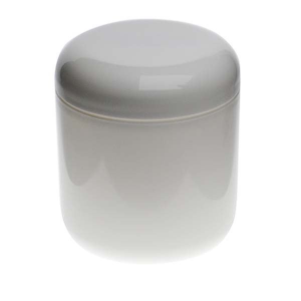 6OZ WHITE PP/PP ROUND BASE DOUBLE WALL JAR ROUND  WITH 70MM NECK DIAMETER-detail image