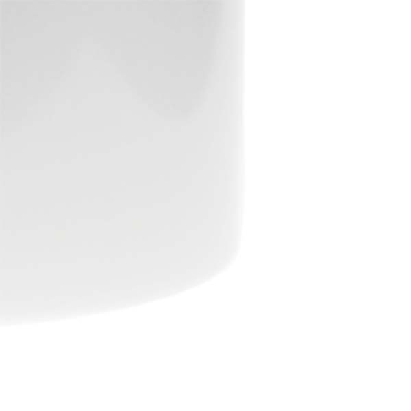  6OZ WHITE PP SINGLE WALL JAR ROUND - 70MM NECK DIAMETER-detail image