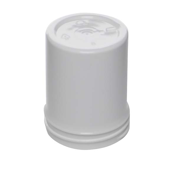 2OZ WHITE PP SINGLE WALL ROUND BASE ROUND  WITH 48-MM NECK FINISH-detail image