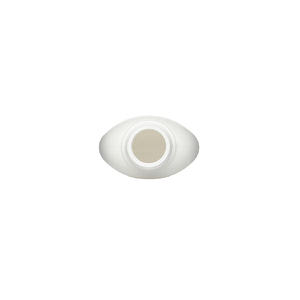 2OZ WHITE CLASSIC OVAL HDPE PLASTIC BOTTLE - 20-410-detail image