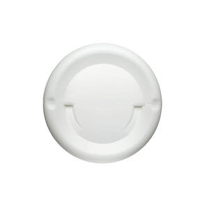 16OZ WHITE CYLINDER ROUND HDPE PLASTIC BOTTLE - 24-410-detail image
