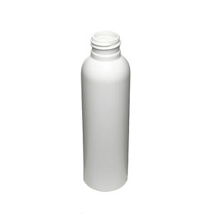 4OZ WHITE IMPERIAL ROUND HDPE PLASTIC BOTTLE - 24-410