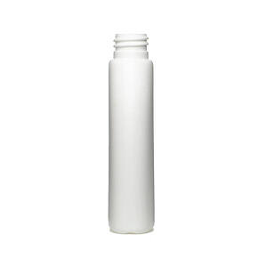 2OZ WHITE TEARDROP OVAL HDPE PLASTIC BOTTLE - 20-410-detail image