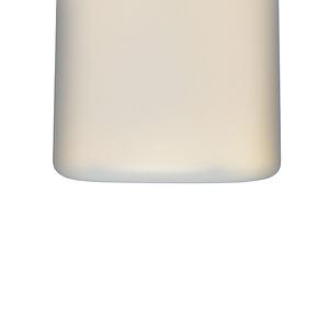 16OZ NATURAL TEARDROP OVAL HDPE PLASTIC BOTTLE - 24-410-detail image