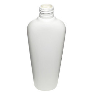 6OZ WHITE VAIL OVAL HDPE PLASTIC BOTTLE - 24-410