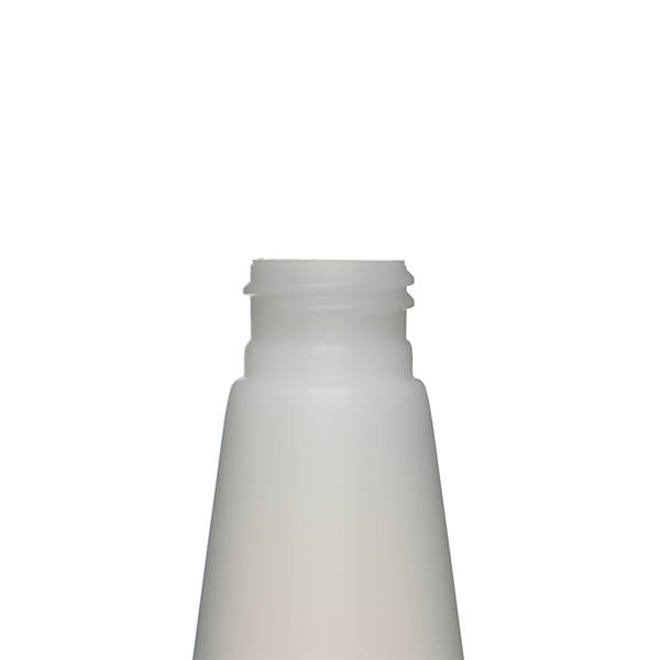 2OZ NATURAL PIN DROP ROUND HDPE PLASTIC BOTTLE - 24-410-detail image
