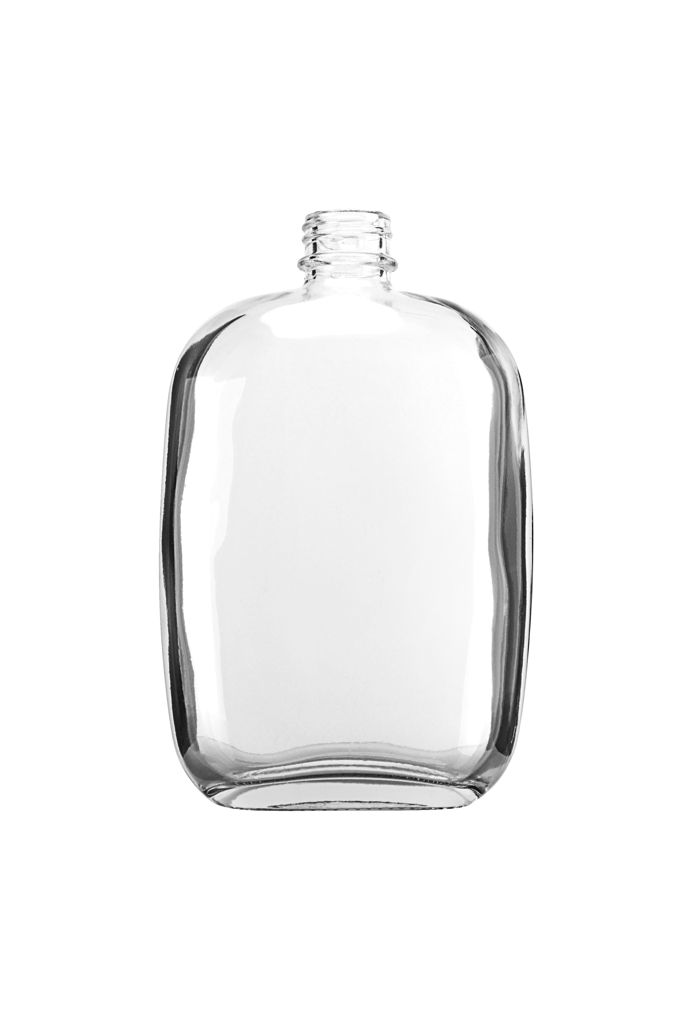 1012901: 250ML FLINT GLASS OVAL WITH 22-400 NECK FINISH